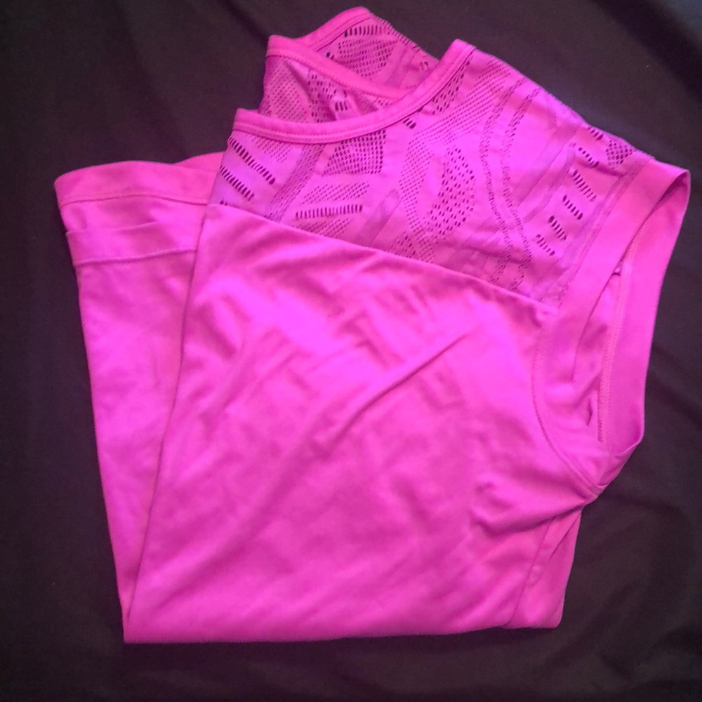 ❄️ hot pink athletic top